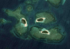 Coco Bandeira San Blas Inseln bei Bing, perfektes Bild für die Navigation