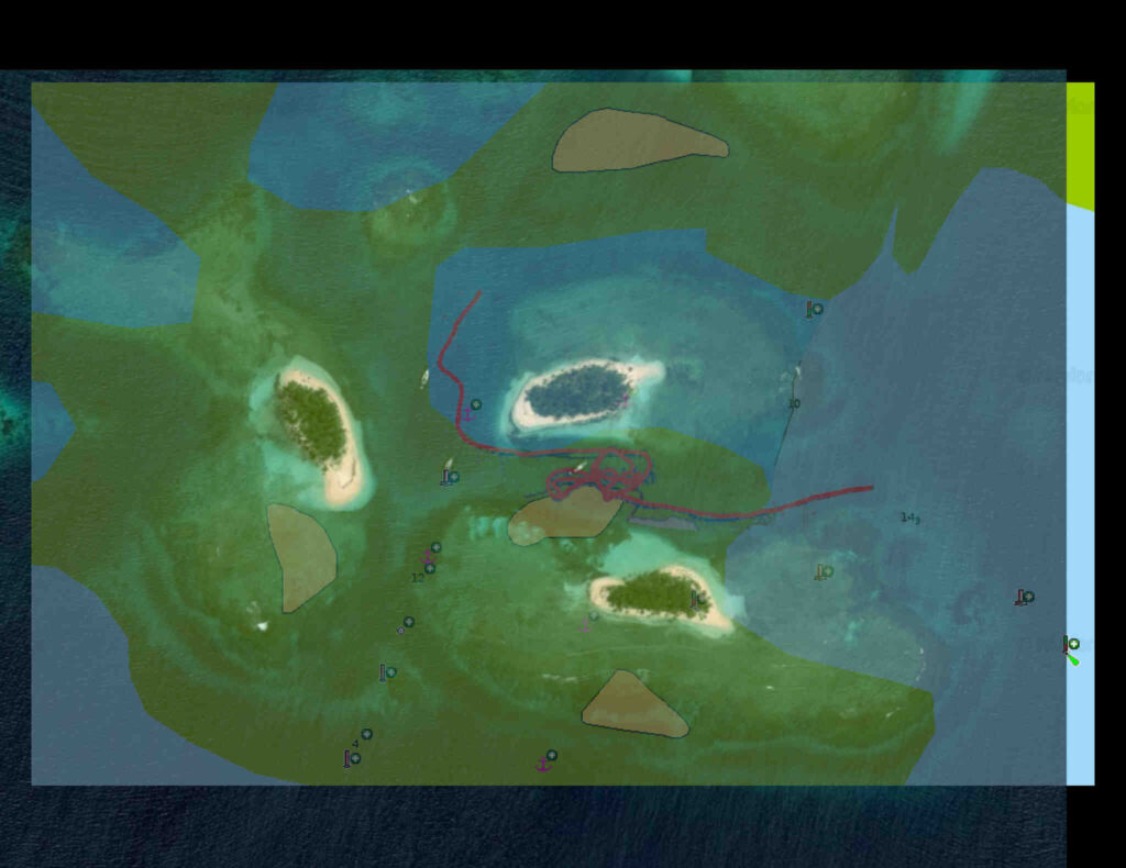 Coco Bandeira Überlagerung Navionics Bing Satellitenbild